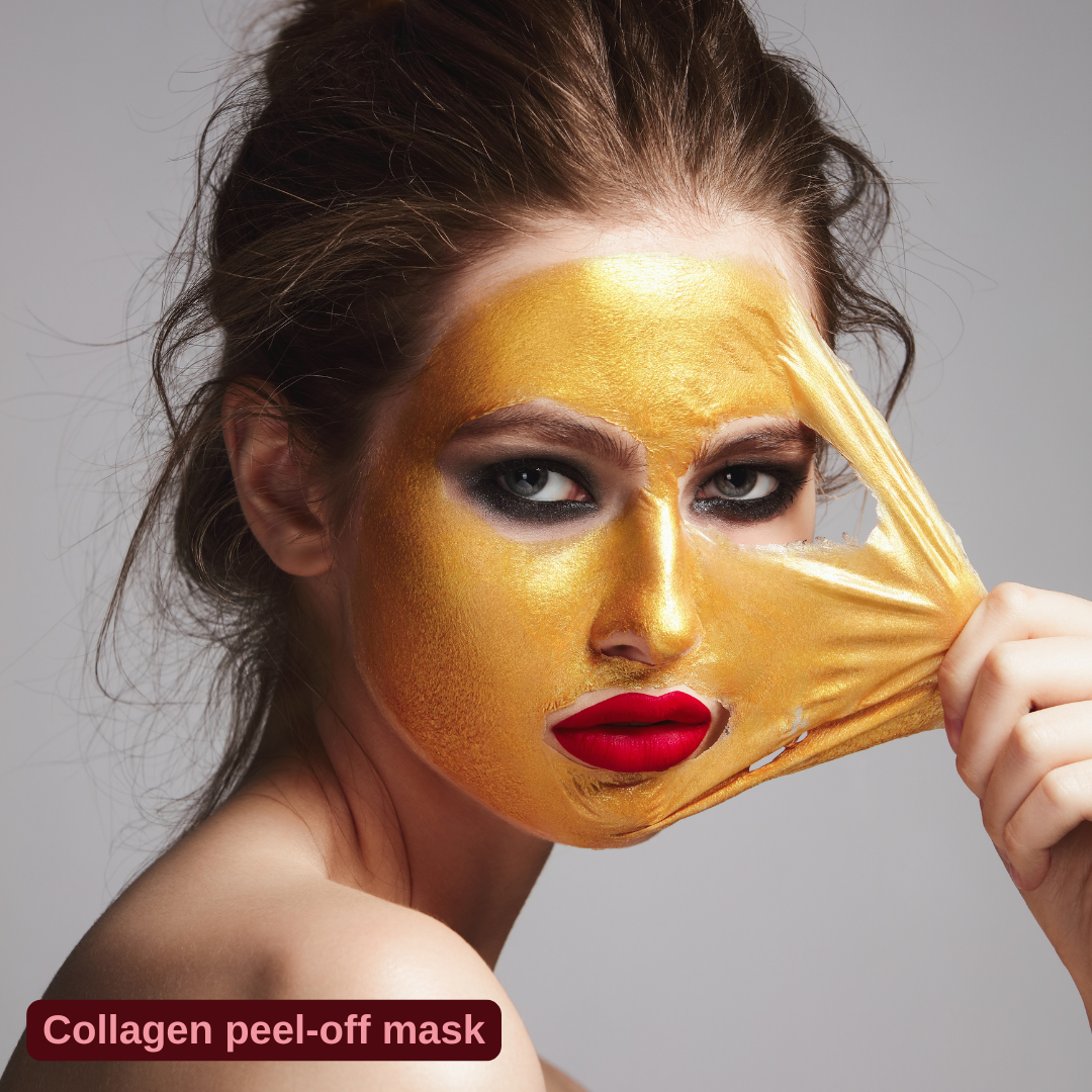 Collagen peel-off mask