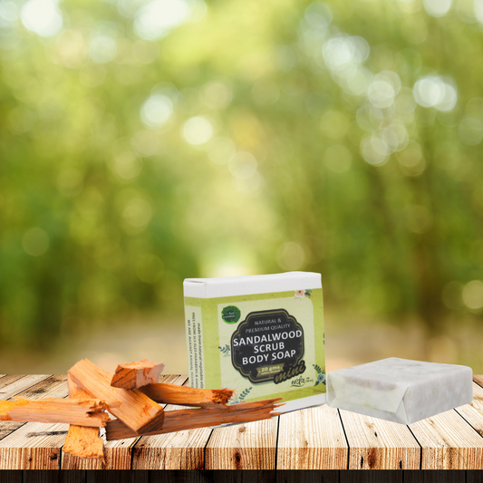 RIMURIMU Herbal Sandalwood Scrub Classic Soap MINI - COMBO 10 for $12 only