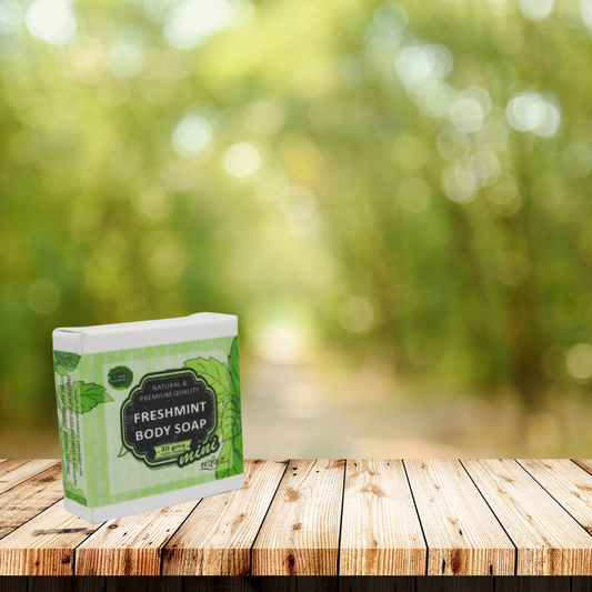 RIMURIMU Handmade Fresh Mint Classic Soap MINI - COMBO 10 for $12 only