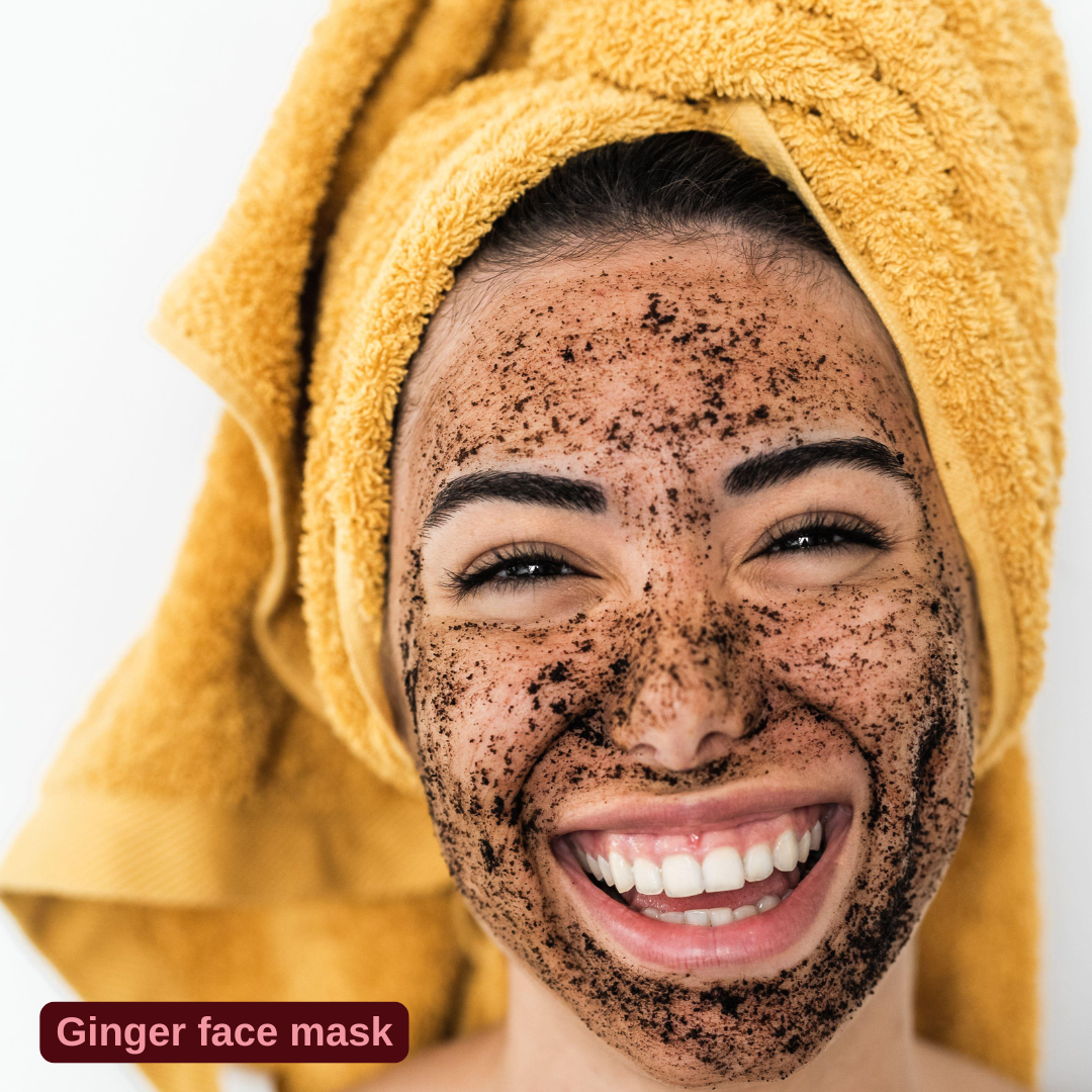 Ginger face mask