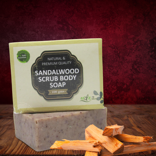 RIMURIMU Herbal Sandalwood Scrub Bath Soap - COMBO 10 for $49.99 only