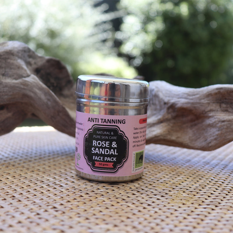 Rose & Sandalwood Face Pack (50 gms)