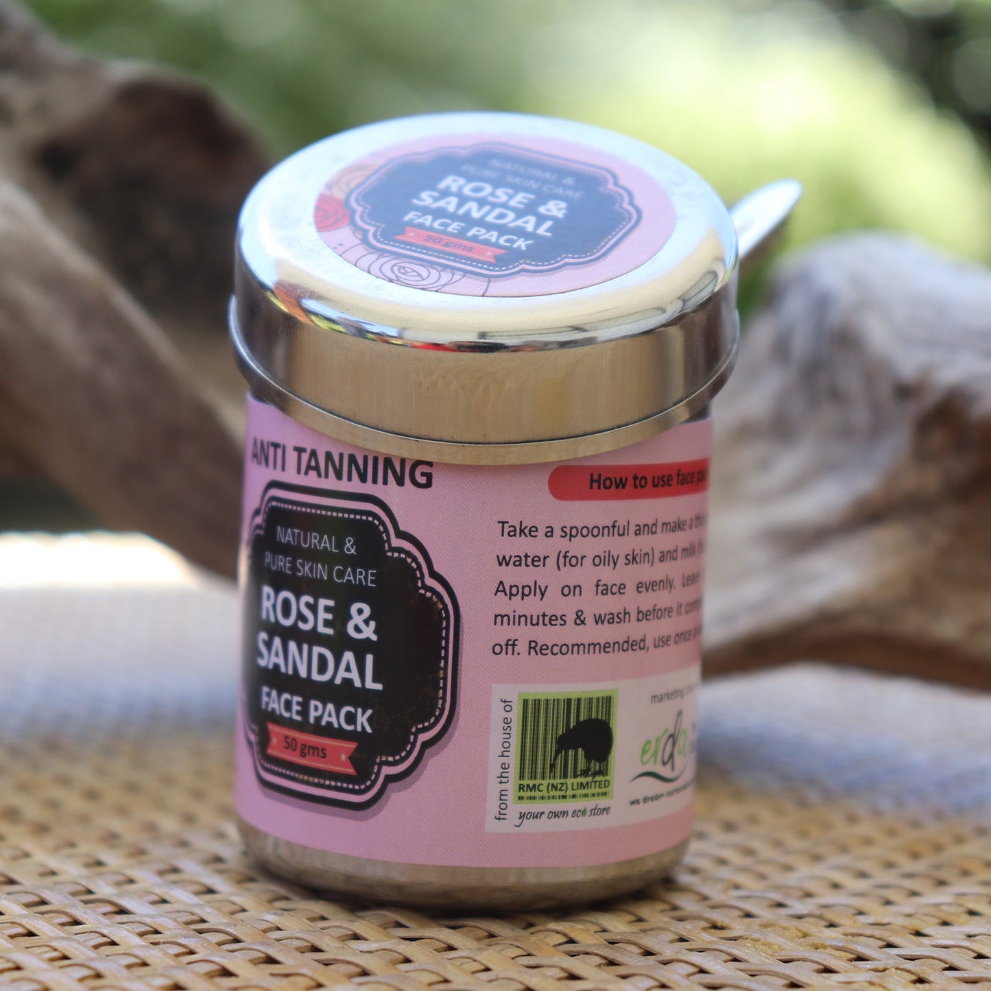 Rose & Sandalwood Face Pack (50 gms)