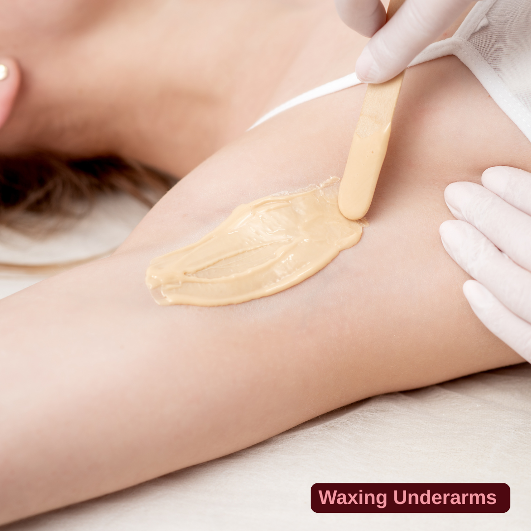 Underarms waxing